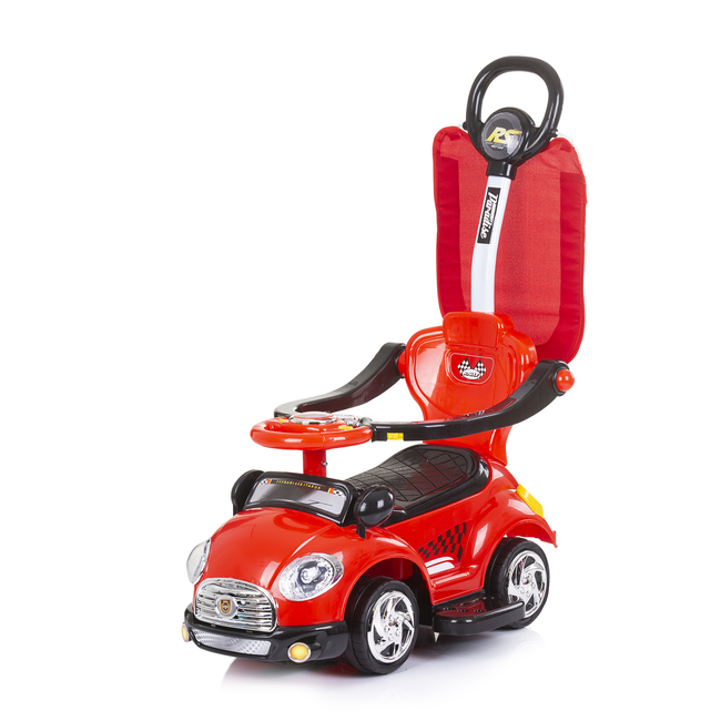 Chipolino Ride on car with handle and canopy Super Car red ROCSC0232RE