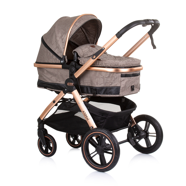 Chipolino Baby stroller up to 22 kg "Aspen" sand KKAS02303SA