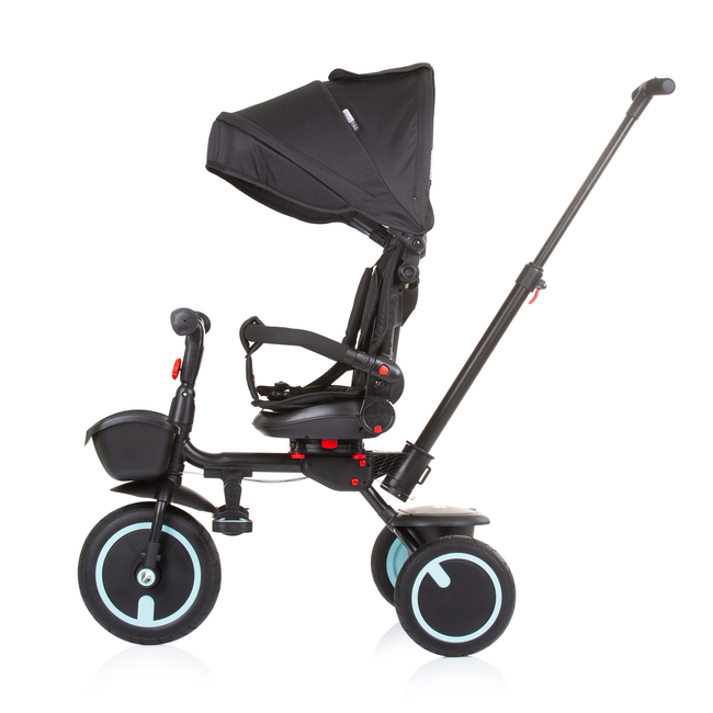 Chipolino Foldable tricycle 360 seat "Quick Fold" ebony TRKQF0231EB