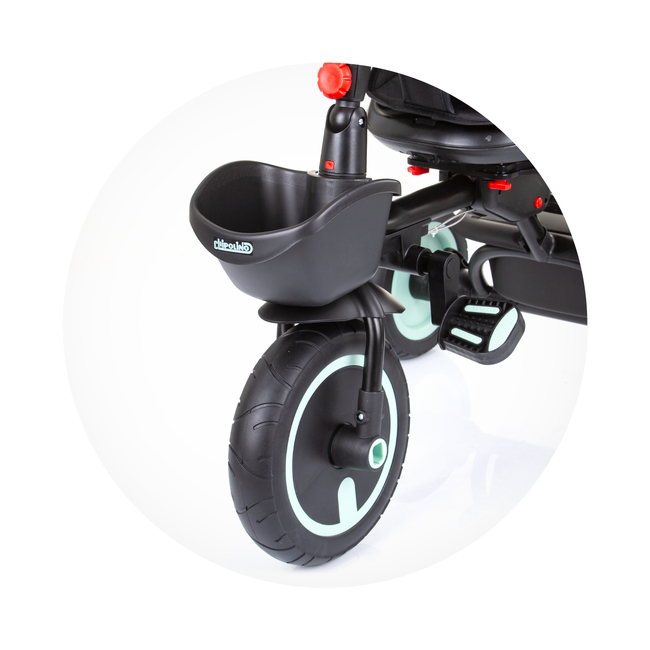 Chipolino Foldable tricycle 360 seat "Quick Fold" ebony TRKQF0231EB