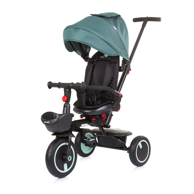 Chipolino Foldable tricycle 360 seat "Quick Fold" aloe TRKQF0234AL