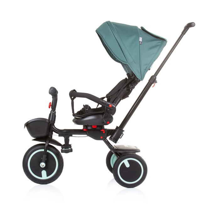 Chipolino Foldable tricycle 360 seat "Quick Fold" aloe TRKQF0234AL