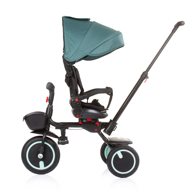 Chipolino Foldable tricycle 360 seat "Quick Fold" aloe TRKQF0234AL