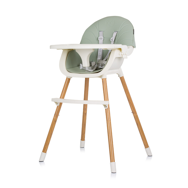 Chipolino High chair  2 in1 "Rio"aloe STHRI02304AL