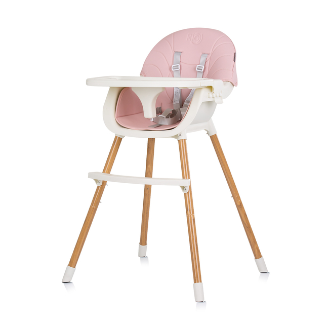 Chipolino High chair 2 in1 "Rio"rose water STHRI02306RW