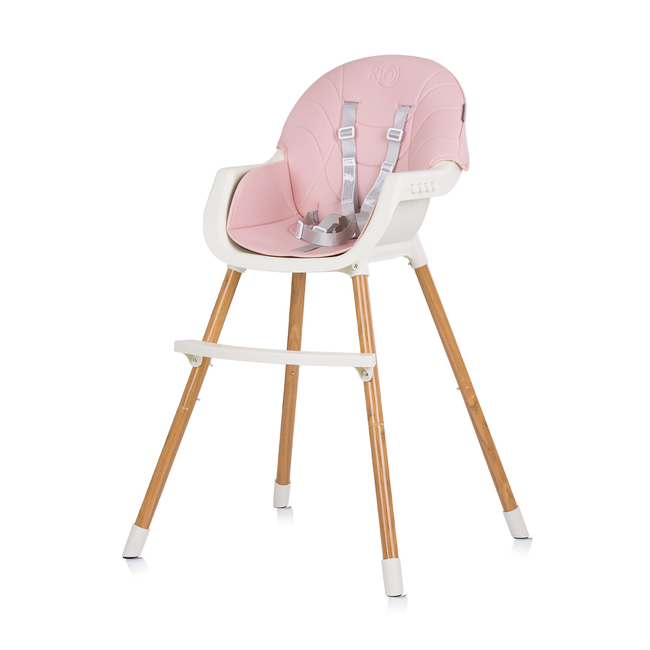 Chipolino High chair 2 in1 "Rio"rose water STHRI02306RW