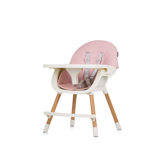 Chipolino High chair 2 in1 "Rio"rose water STHRI02306RW