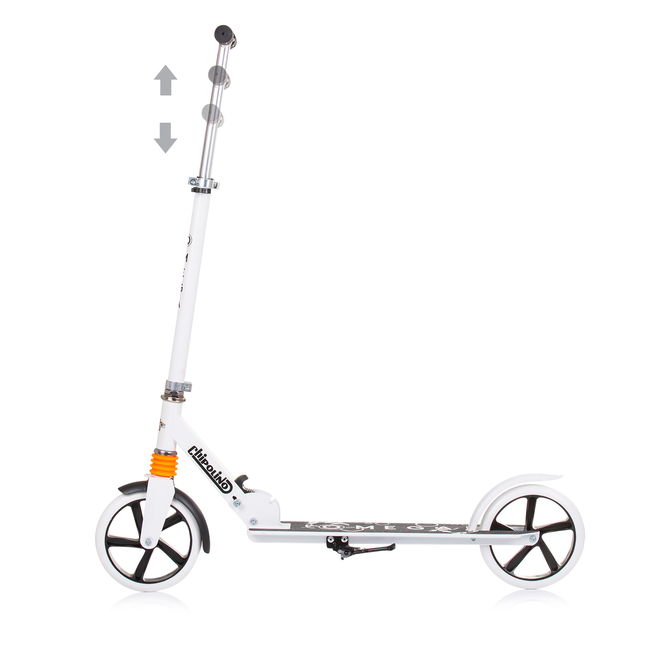 Chipolino Scooter "Omega" up to 100 kgs white DSOME0235WH