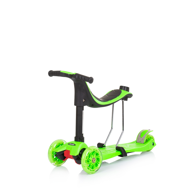 Chipolino Scooter "Multi Plus" with handle green DSMUL0232GR