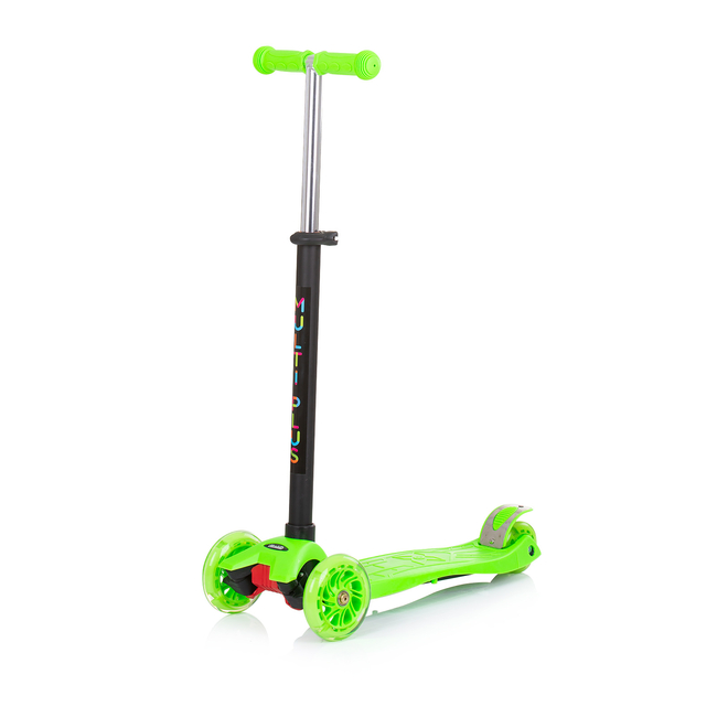 Chipolino Scooter "Multi Plus" with handle green DSMUL0232GR