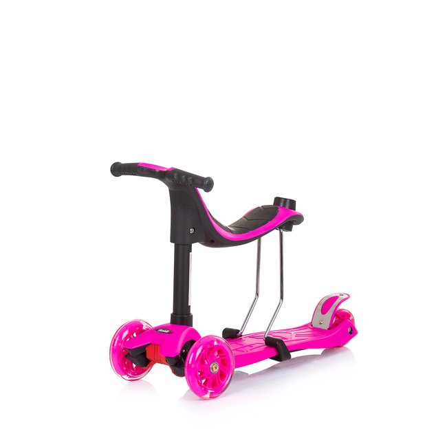 Chipolino Scooter "Multi Plus" with handle pink DSMUL0233PI