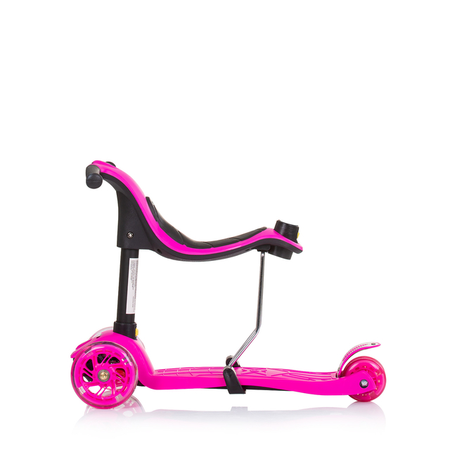 Chipolino Scooter "Multi Plus" with handle pink DSMUL0233PI