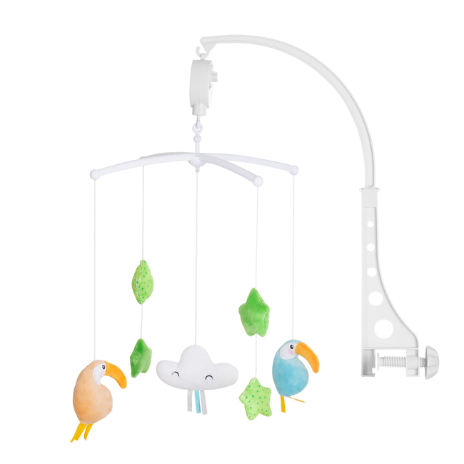 Chipolino Mobile for bed "Parrots" MILS02304PA