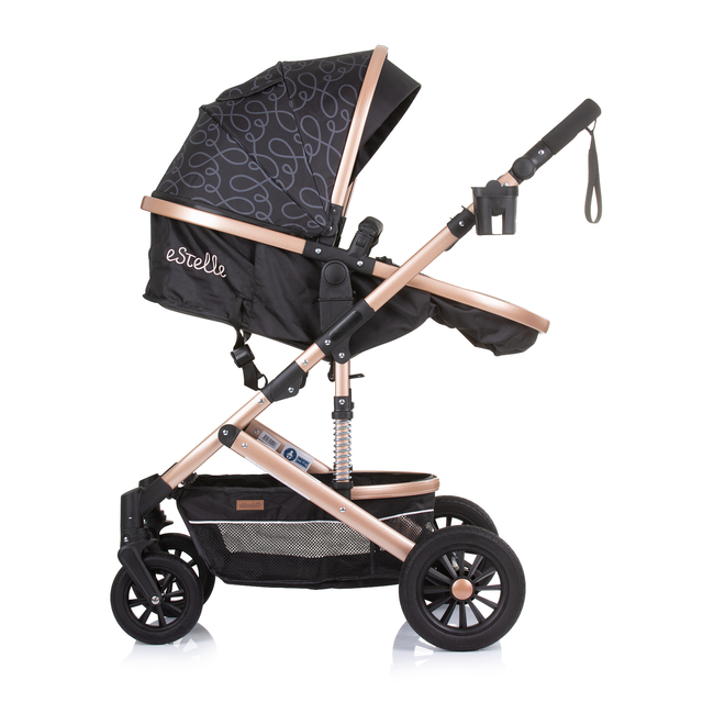 Chipolino Baby stroller "Estelle" ebony KKES02301EB