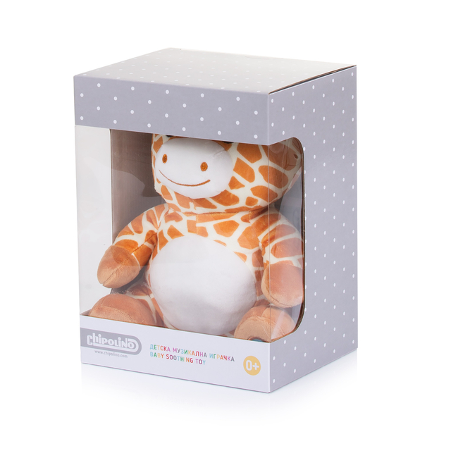 Chipolino Plush toy with music and lamp "Giraffe" PIL02305GIFF