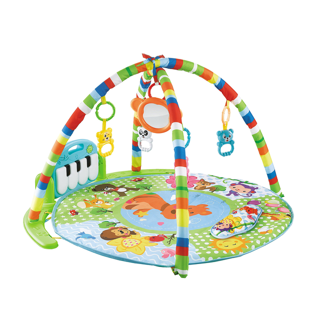 Chipolino Activity playmat with piano "Happy cangaroo" blue PGRHC02301BL