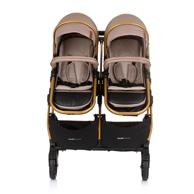 Chipolino Twin Stroller Duo Smart golden beige KBDS02403GB