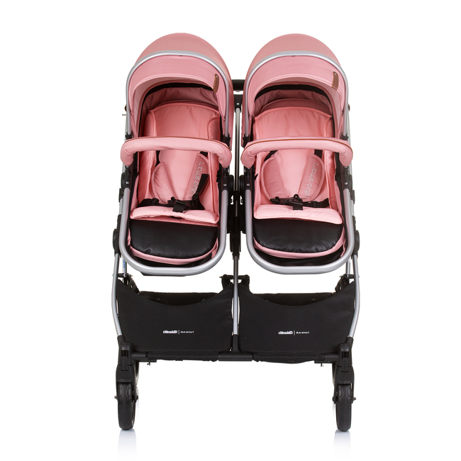 Chipolino Twin Stroller Duo Smart flamingo KBDS02405FL