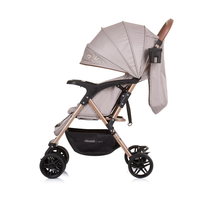 Chipolino April Baby Stroller 0+ macadamia LKAP02403MA