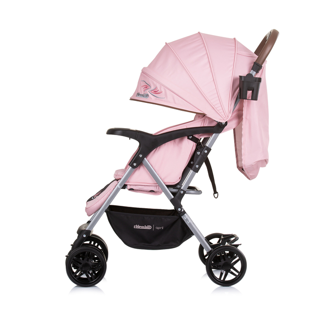 Chipolino April Baby Stroller 0+ flamingo LKAP02406FL