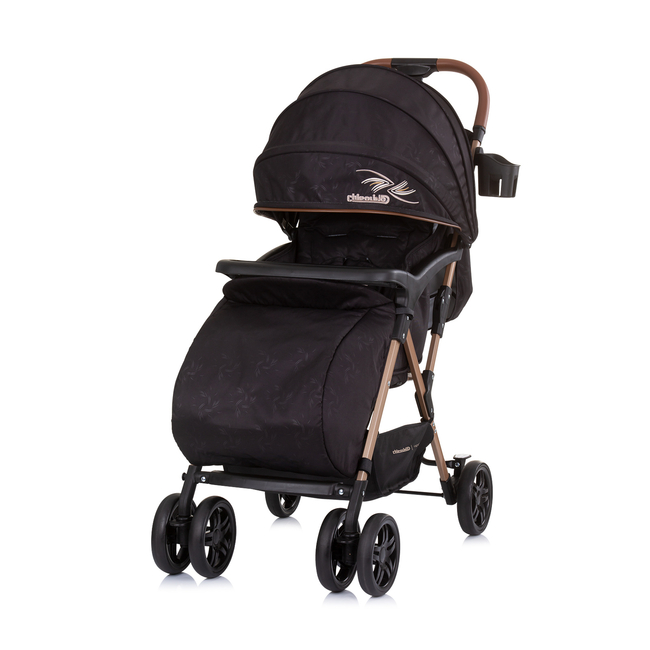 Chipolino April Baby Stroller 0+ obsidian LKAP02401OB
