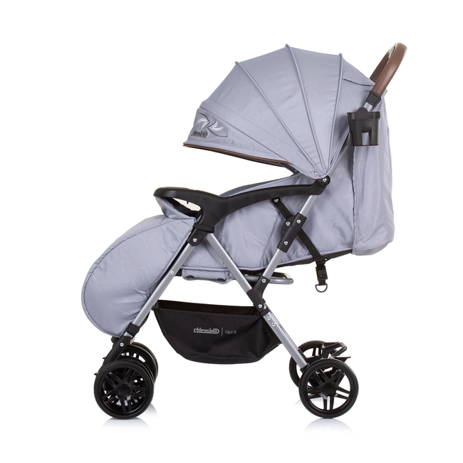 Chipolino April Baby Stroller 0+ "April" ash grey LKAP02402AS