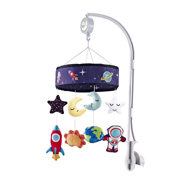 Chipolino Musical mobile for bed "Space" MILR02302SPA