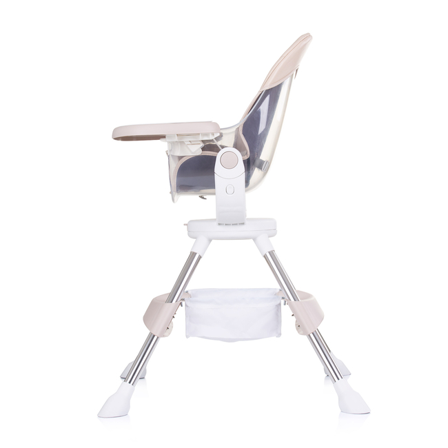 Chipolino Vision Περιστρεφόμενη 360 Καρέκλα Φαγητού με ανάκλιση πλάτης άμμος STHVI0233SA
