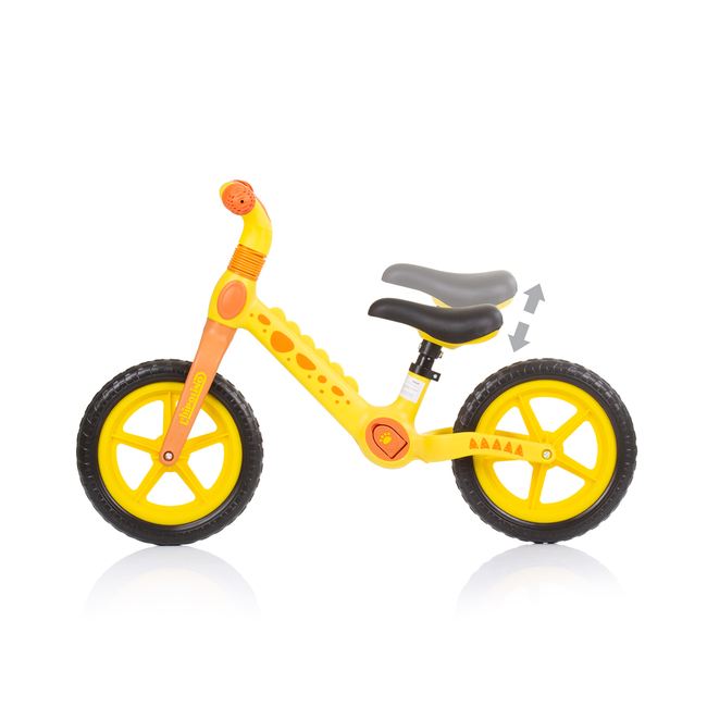 Chipolino Ποδήλατό ισορροπίας "Dino" 18+μ κίτρινο-πορτοκαλί DIKDI02303YO