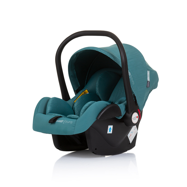 Chipolino Aura i-Size Car seat w/adaptors 40-85 cm teal STKAUR02404TL