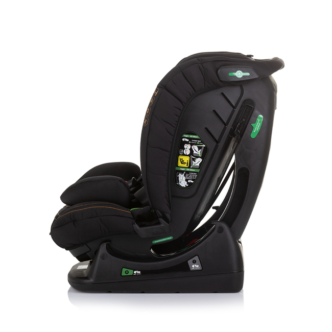 Chipolino Car seat I_SIZE 40-150 cm AVIATO obsidian STKAVT02401OB