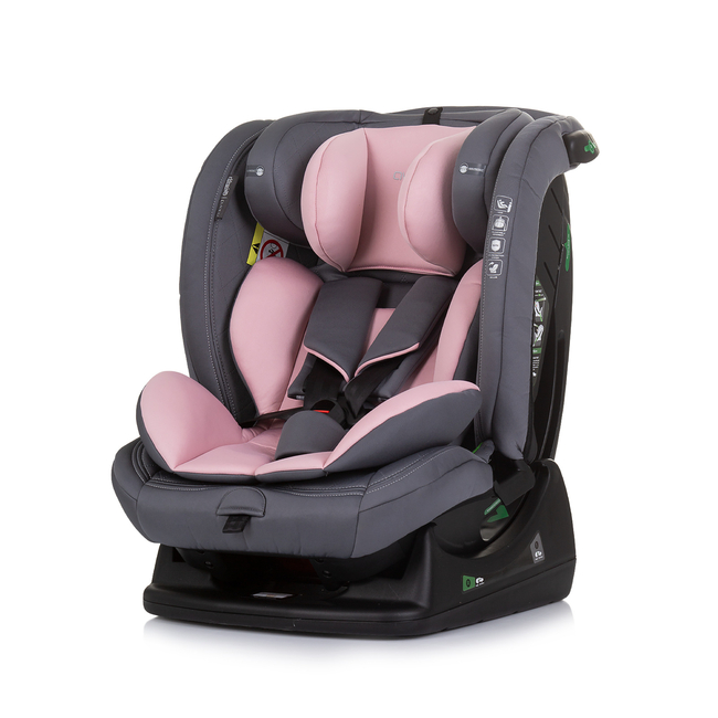 Chipolino Car seat I_SIZE 40-150 cm AVIATO flamingo STKAVT02406FL