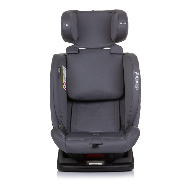 Chipolino AVIATO i-SIZE 40-150 cm Κάθισμα αυτοκινήτου γκρι στάχτη STKAVT02403AS - ΔΩΡΟ Προστασία Καθίσματος