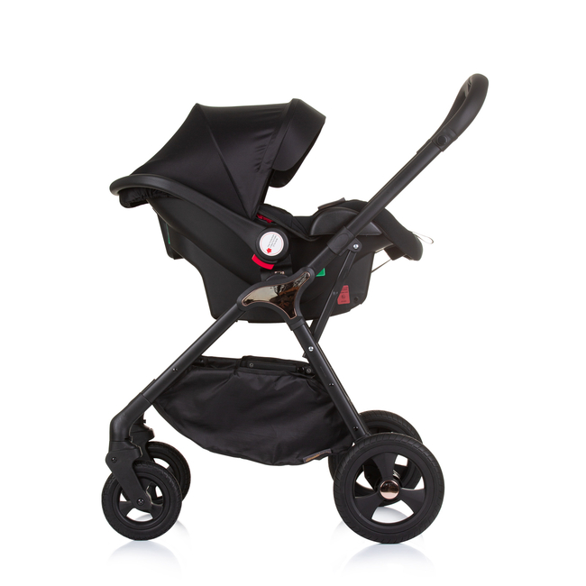 Chipolino Infinity 3 σε 1 Καροτσάκι μωρού έως 22 κιλά με Αξεσουάρ οψιδιανό KKIF02401OB