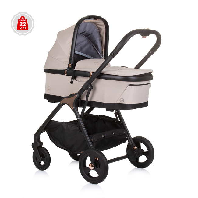 Chipolino Baby stroller up to 22 kg "Infinity" macadamia KKIF02403MA