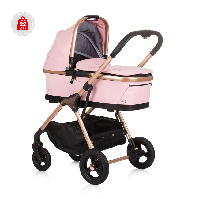 Chipolino Baby stroller up to 22 kg "Infinity" flamingo KKIF02405FL