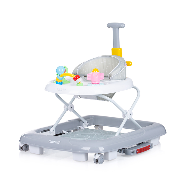 Chipolino Baby walker 4 in 1 "PARTY" platinum PRPA02201PL