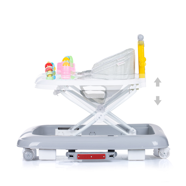 Chipolino Baby walker 4 in 1 "PARTY" platinum PRPA02201PL