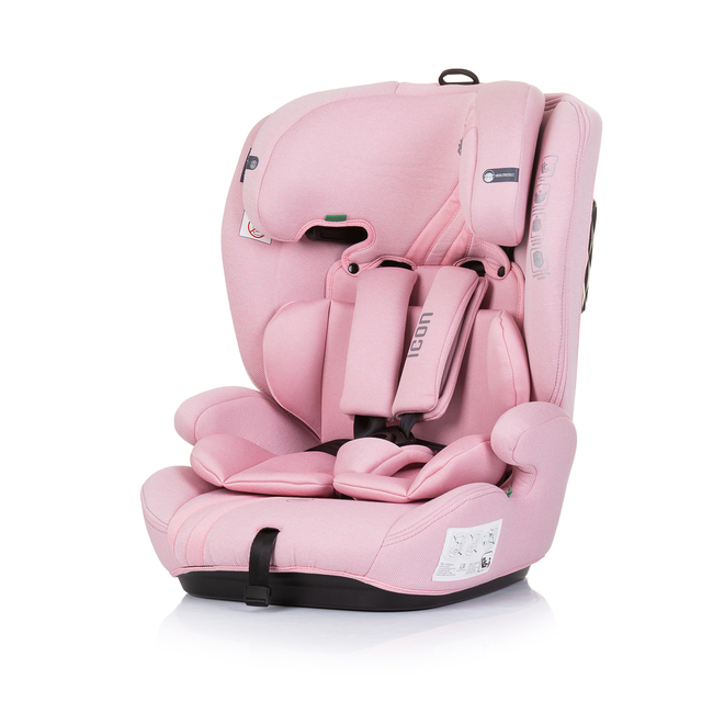 Chipolino Car seat I-SIZE 76-150 cm "ICON" flamingo STKIC02405FL