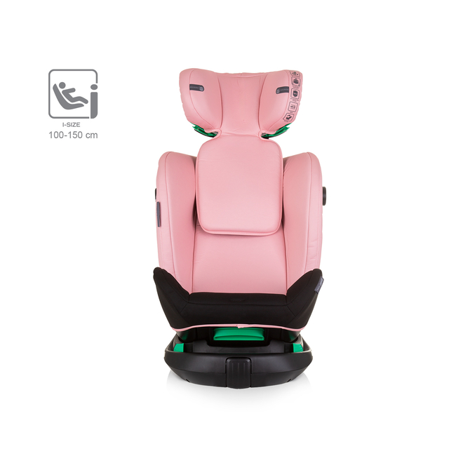 Chipolino Car seat I-SIZE 40-150 cm ISOFIX 360 "OLYMPUS" flamingo STKOL02405FL
