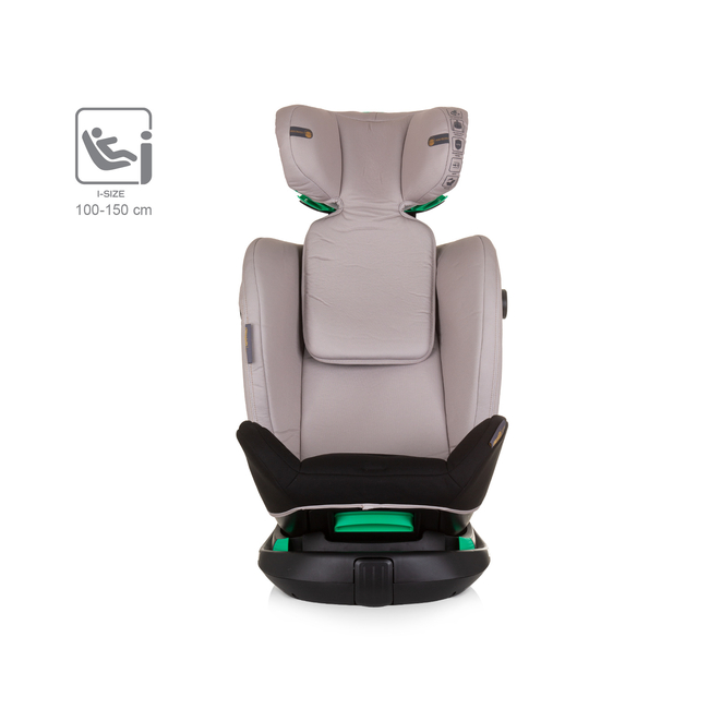 Chipolino Car seat I-SIZE 40-150 cm ISOFIX 360 "OLYMPUS" macadamia STKOL02403MA