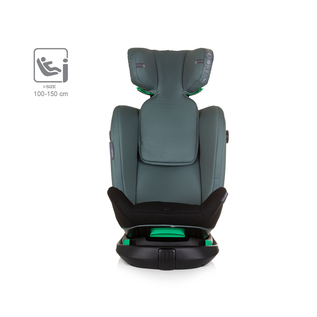 Chipolino Car seat I-SIZE 40-150 cm ISOFIX 360 "OLYMPUS" pastel green STKOL02404PG