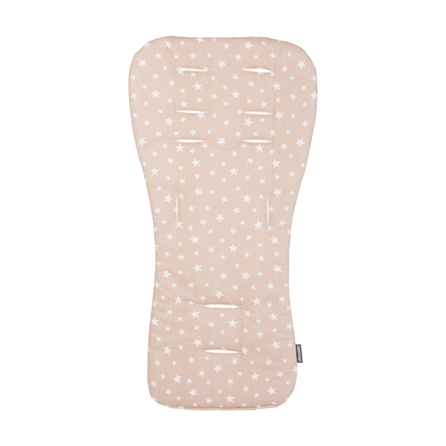 Chipolino Soft pad for stroller beige/beige stars VVPAD02405BEIG