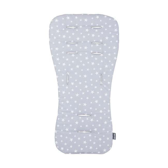 Chipolino Soft pad for stroller grey/grey stars VVPAD02403GREY