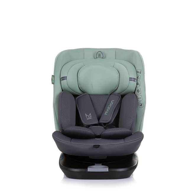 Chipolino Car seat I-SIZE 40-150 cm ISOFIX 360 "MOTION" pastel green STKMOT02404PG