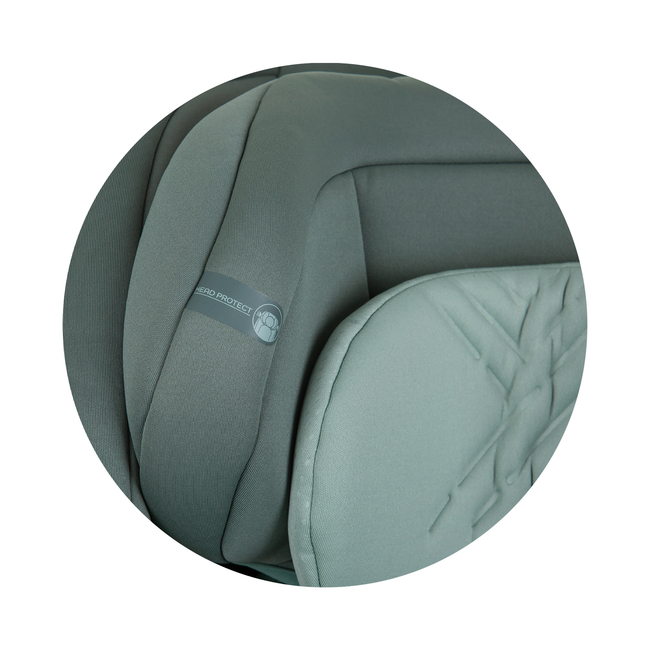 Chipolino Car seat I-SIZE 40-150 cm ISOFIX 360 "MAXIMUS" pastel green STKMM02404PG