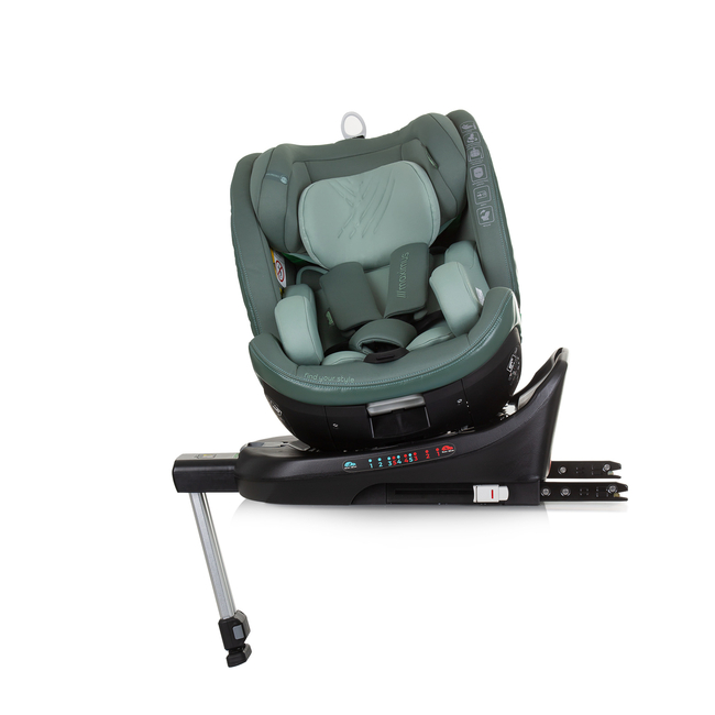 Chipolino Car seat I-SIZE 40-150 cm ISOFIX 360 "MAXIMUS" pastel green STKMM02404PG