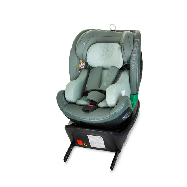 Chipolino Car seat I-SIZE 40-150 cm ISOFIX 360 "MAXIMUS" pastel green STKMM02404PG