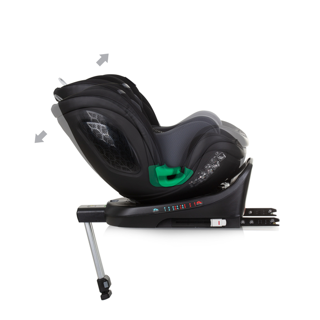 Chipolino MAXIMUS I-SIZE 40-150 cm ISOFIX 360 Περιστρεφόμενο Κάθισμα αυτοκινήτου obsidian STKMM02401OB  - ΔΩΡΟ Προστασία Καθίσματος