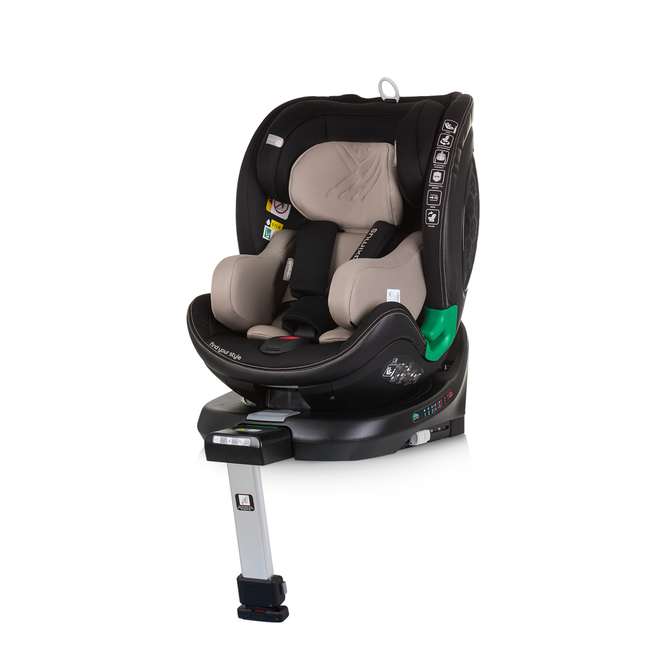 Chipolino MAXIMUS I-SIZE 40-150 cm ISOFIX 360 Περιστρεφόμενο Κάθισμα αυτοκινήτου macadamia STKMM02403MA